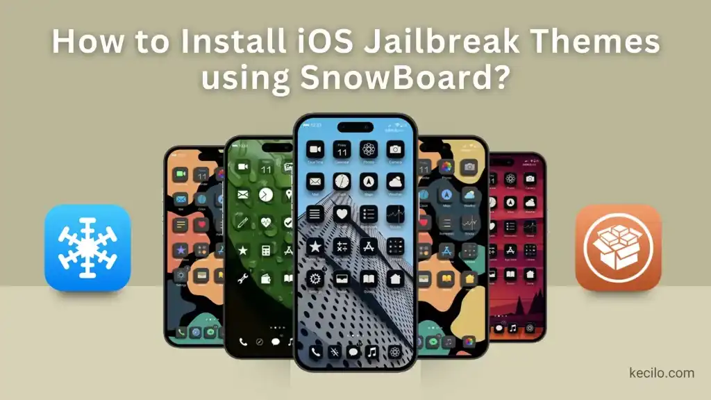 How to install iOS jailbreak themes using SnowBoard iOS 14 & 15 