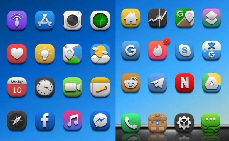 Merlen Theme | Best jailbreak icon pack iOS 15