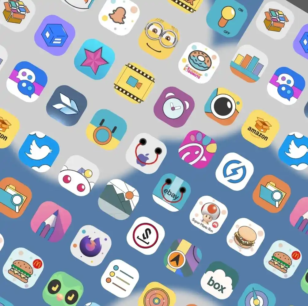 Aesthetic iOS 14 pastel icon pack: 600+ unique app icons