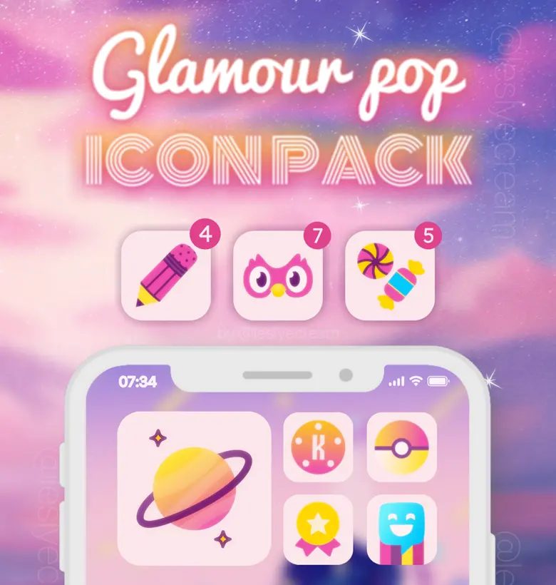 590+ Pink App iOS icons - Download All icon packs