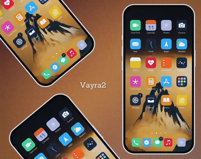 Vayra2 SnowBoard Theme for iOS 14
